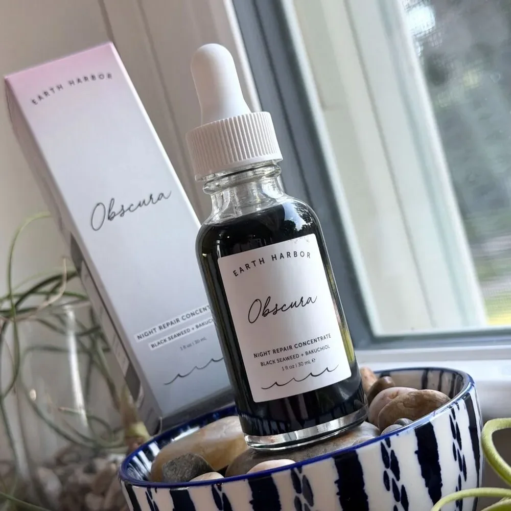 BNIB Earth Harbor OBSCURA Night Repair Concentrate Lightweight Dry Oil